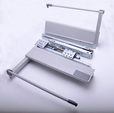 China Home Furniture Full Double Extension Soft Close Drawer Slide Metal Tendam Box for sale