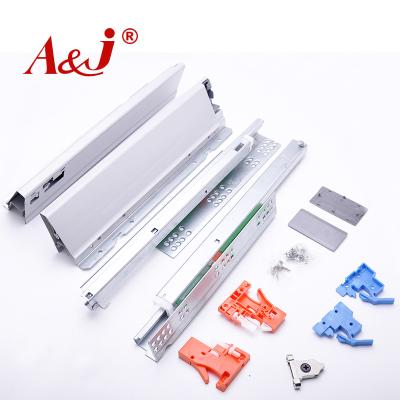 China Promotional Bottom Cabinet Mount Drawer Slides Resistant for sale