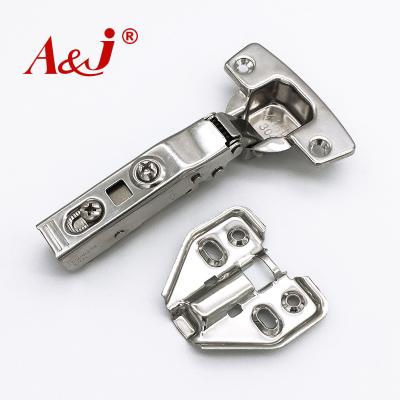 China Soft Closing Adjustable Hinge Full Hydraulic Adjustable Metal Cabinet Removable Covered Door Hinges for sale