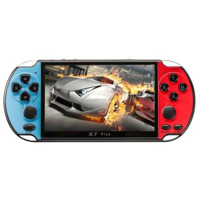 China Handheld game console with 2020 hottest selling tf card X7 game console built in 3000 games handheld game player for sale