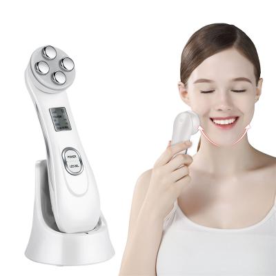 China Pore ​​Face Skin EMS Mesotherapy Electroporation RF Radio Frequency Beauty Shrink Instrument for sale