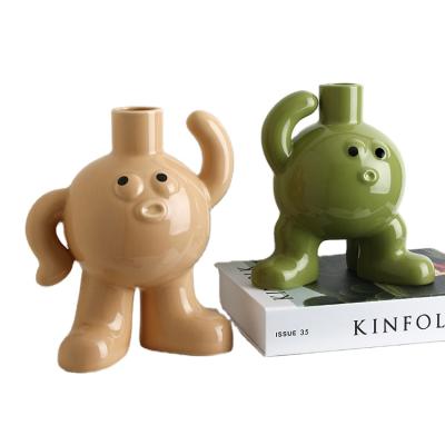 China Durable minimalist decorative ceramic products, home decoration vases for sale