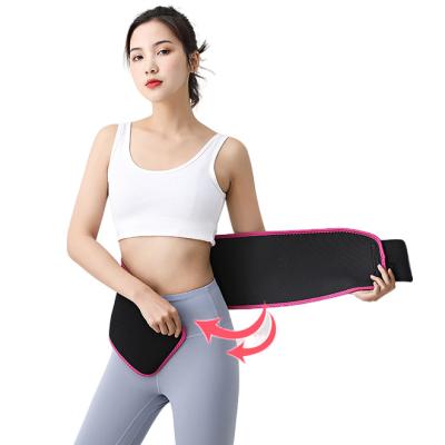 China Ensure Sports Protection Made in China Waist Trainer Sweat Premium Waist Support Trimmer Belt for Weight Loss Women Shapers Slimming Body Shaper for sale