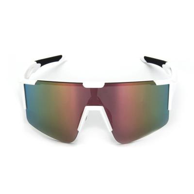 China Sportglasses 2022 High Quality Uv400 Tr90 Sport Frame Glass Sports Outdoor Cycling Unisex Sunglasses for sale