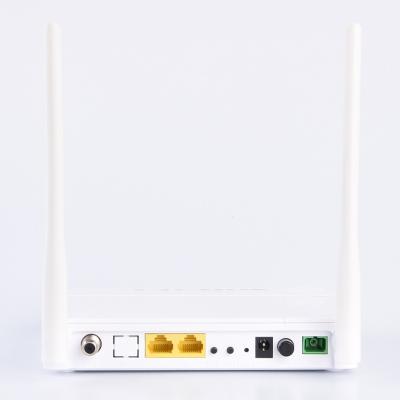 China Hot FTTH FTTB FTTX Network Sale Fiber Optic XPON Ontario 1Ge+1Fe +1Catv+Wifi 2 Antennas Xpon Gpon Epon Onu Price for sale