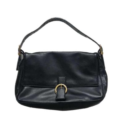 China Black Tote Bag Ladies Fashion Shoulder Sling Bag Designer Single Shoulder Water Proof Women Handbags Armpit Bags for sale