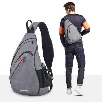 China High Quality Waterproof Men Trunk Bag With USB Port Filling Cross - Body Sling Trunk Bag For Men for sale