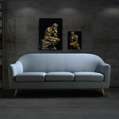 China (Other) Fashionable and simple sofa 3 seater adjustable comfortable high quality sponge removable and washable for sale