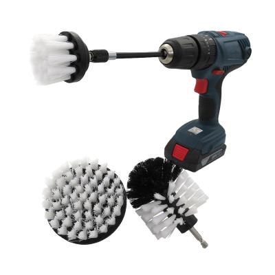 China Viable Electric Brush Cleaning Brush 4PC Kit Quick Change Shafts for Car and Kitchen Cleaning for sale