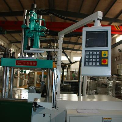 China LSR vertical injection moulding machine-double sliding table for sale