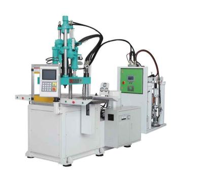 China LSR Vertical injection molding machine-double sliding table zu verkaufen