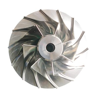 China Engine Spare Parts Manufacturer Custom Billet /Titanium Car Turbo Parts Impeller Compressor Wheel for sale