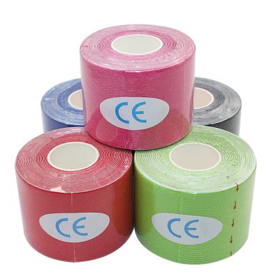 China Breathable Waterproof Elasticity Synthetic 5cm*5m Kinesiology Tape For Therapy for sale