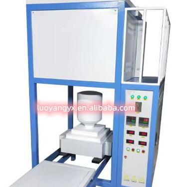 China Factory 1400C Electric Silver Frit Glass Melting Furnace for sale