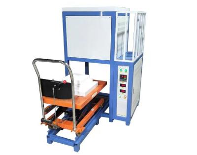 China Factory 600-1700C Electric Industrial Hydraulic Lifting Bottom Loading Oven Manufacturer for sale