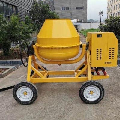 China NCM500 8hp Constrction 500L NCM500 8hp Diesel Water Cooled Portable Concrete Mixing Construction Machine For Mixing 1.5 Bag Concrete Cement for sale