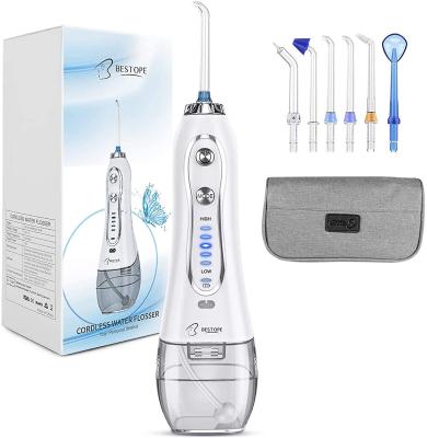 China Hotel Drop Shipping Dental Flosser, Cordless Portable Oral Irrigator, Ipx7 Waterproof Water Jet Pick Flosser for sale