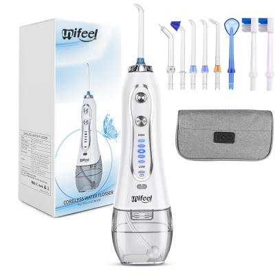 China Outdoor Waterproof Portable Wireless Dental Oral Irrigator Burst Water Flosser Irrig Oral Water Irrig for sale