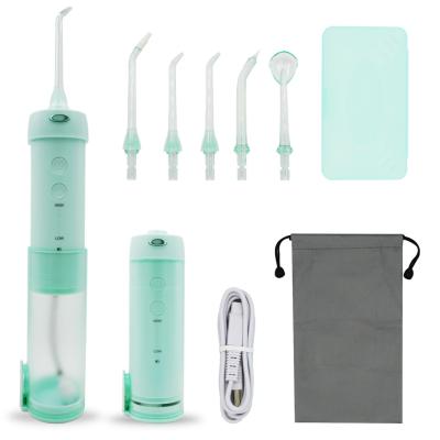 China 5 Clean Outdoor Modes And Detachable 200ml Water Tank Dental Oral Irrigator Design Low Noise Ipx7 Waterproof And Portable Water Flosser for sale