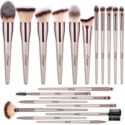 China Angular Blush Bestope Makeup Brushes 20pcs Makeup Brushes Premium Synthetic Facial Makeup Brush for sale