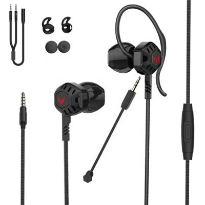 China Wholesale Hot Stereo Earbuds Gaming Earbuds Game Player Headset Gaming Earphone 3.5mm Earbuds With Microphone Gaming Headset for sale