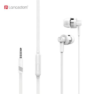 China Perfect Sound Langsdom Brand Earphone MJ61 Phone De Ouvido In Ear Custom Wired Earphone High Fidelity for sale