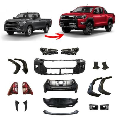 China Car Accessories Body Kit For Toyota Fortuner 2012-2015 Rocco Plastic Upgrade 2020 New Body Parts for sale