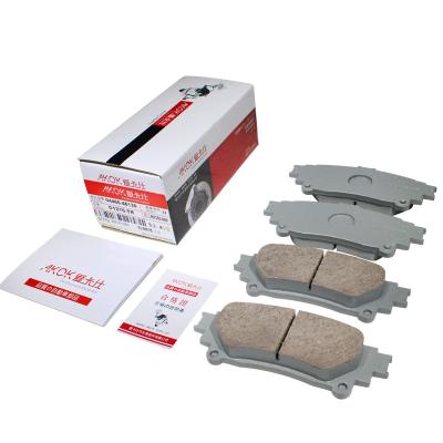 China Automotive Automotive Braking Circuit 04466-48130 AKOK Sales Promotional Rear Brake Pad For RX270 2008-2012 for sale