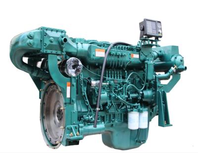 China Hot Selling Sinotruk Factory 202kW-240kW 275HP-325HP 4 Stroke 6 Cylinders WD615.46C Marine Engine Onboard For Ship Boat WD615.46C for sale