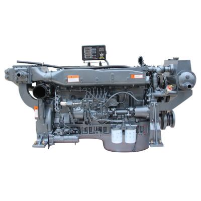 China 180-205kW (245-280HP) WD615.68C Sinotruk marine boat engine water cooled inboard motor for fishing for sale