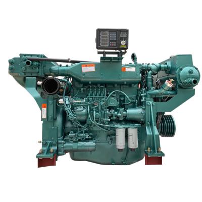 China Cheap Sinotruk 92kW-103kW (125HP-140HP) WD415.16C 4 Cylinders Water Cooled Professional Manufacture Boat Engine Marine For Sale for sale