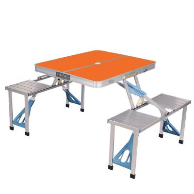 China Aluminum Alloy Outdoor Folding Table Outdoor Table With Exterior for sale