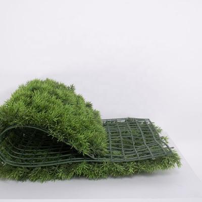 China Environmental Anti-UV Plastic Grass Mat Boxwood Panels Fence Plant Artificial Hedges For Landscaping for sale