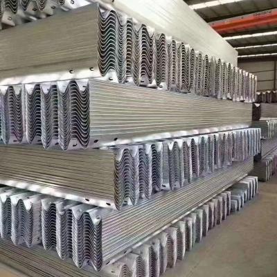 China Road Traffic Safety Highway Guardrail Hot Dipped Galvanized Guardrail W Beam for sale