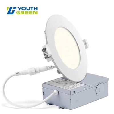 China Modern Slim Dimmable , 4inch LED Panel Light 9 CCT 3K-4K-5K for sale