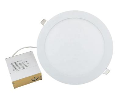 China Desk ETL (5013033) LED Panel 8inch 18W Round Indoor LED Panel Light With CRI90 Iron Junction Box 5 Years Warranty for sale