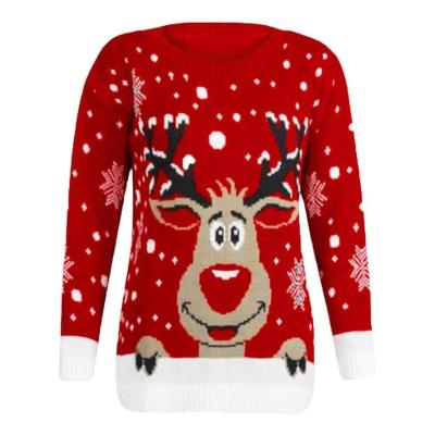 China Others Ugly Warm Female Long Sleeve Sweater Christmas Tops for sale