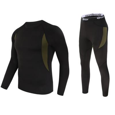 China Winter Outdoor Sport Thermal Underwear Comfortable Soft QUICK DRY Fleece for Men for sale