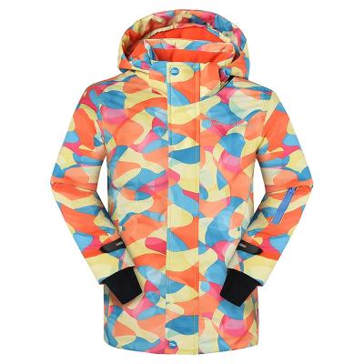 China High Quality Waterproof Anti-UV Boys Thermal Winter Insulated Outdoor Warm Snowboarding Ski Jacket For Kids for sale