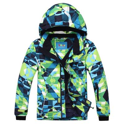 China Warm Winter Anti-UV Coat Kids Snow Wear Clothing Ski Jacket For Children Waterproof Boy Snowboarding for sale