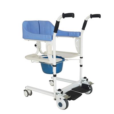 China HEDY MTL01 Multifunctional Transfer Lift Chair Handicapped Transfer Lift Older Paralyzed Handicapped Patient Chair With Commode 700*470*940mm for sale