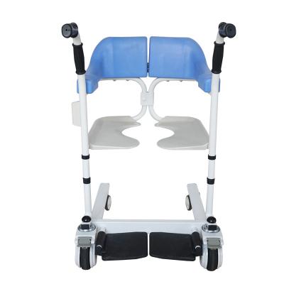 China HEDY MTL01 Multifunctional Patient Lift Chair Commode Shower Bathroom Toilet Chair Wheelchair with Commode for Disabled 700*470*940mm for sale