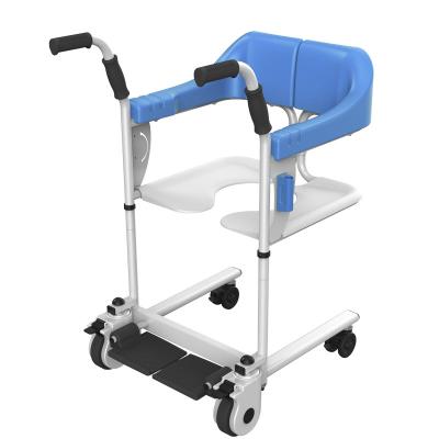 China HEDY MTL01 Patient Lift And Transfer Wheelchair Chair Toilet Commode Bath Shower Chair Wheelchair For Elder Nursing Home Use 700*470*940mm for sale