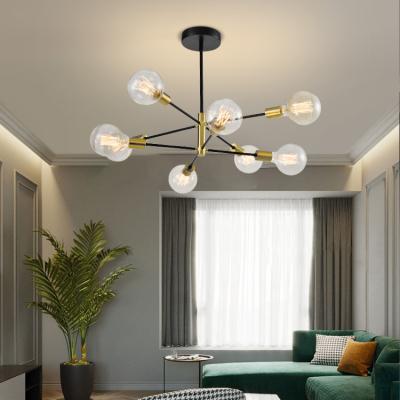 China Modern Hot Sale Living Room Indoor Decorative Luxury Round Pendant Light Chandeliers for sale