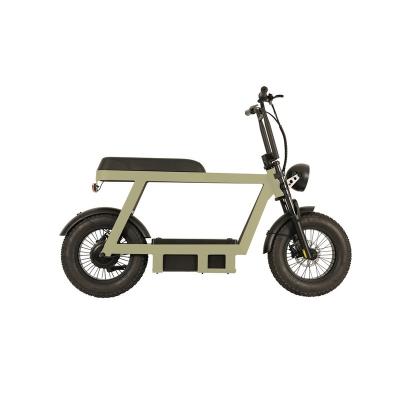 China Very Popular Foldable Carbon 500w E Bike Aluminum Alloy 2023 Fat Tire Electric Bicycle Folding Ebike 500w for sale