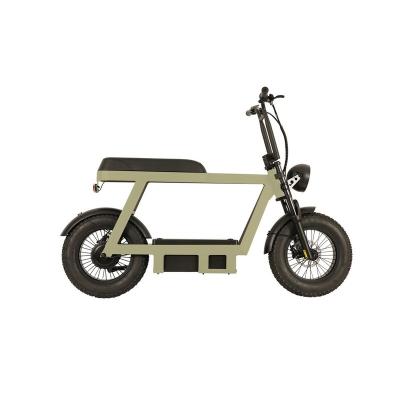 China Aluminum Alloy Factory Supply 500w 16*4.0 Inch Fat Tire Electric Bike For Adults Aluminum Alloy Frame E Bike for sale