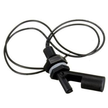 China Plastic Black Liquid Horizontal Fish Bowl Swimming Pool Tank Float Level Sensor Useful Water Level Sensor for sale