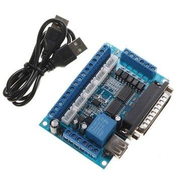 China 5 Axis MACH3 CNC Breakout Board With Optical Coupler For Stepper Motor Driver MACH3 MACH3 for sale