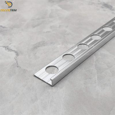 China Aluminum Floor Trim Ceramic Tile Factory Ceramic Trim With Anodizing Polishing for sale