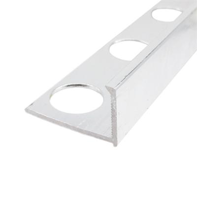 Chine Matt Silver Tile Edge Trim For Wall , Aluminium Inside Corner Tile Trim à vendre